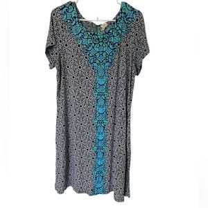 Hatley women’s back zipper stretchy dress